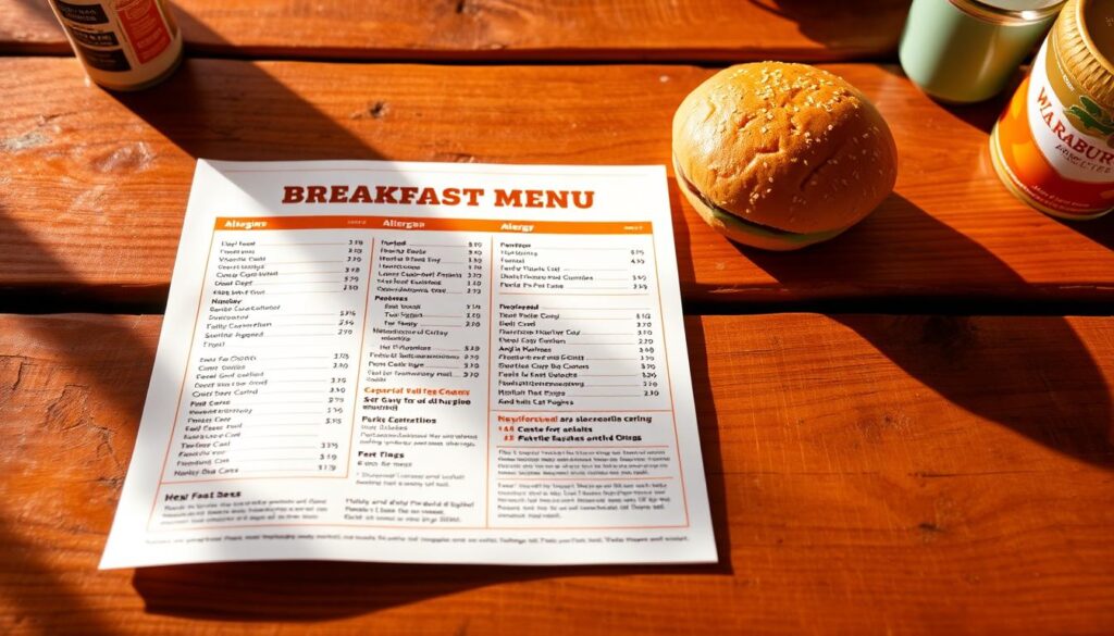 Whataburger Breakfast Allergen Information