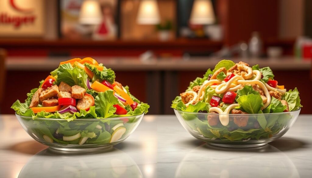 Whataburger Salad Comparison
