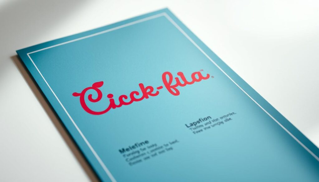 chick fil a little blue menu