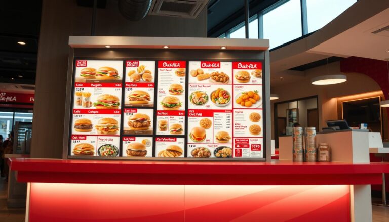 chick fil a menu