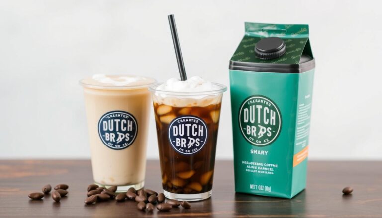 dutch bros nutrition menu