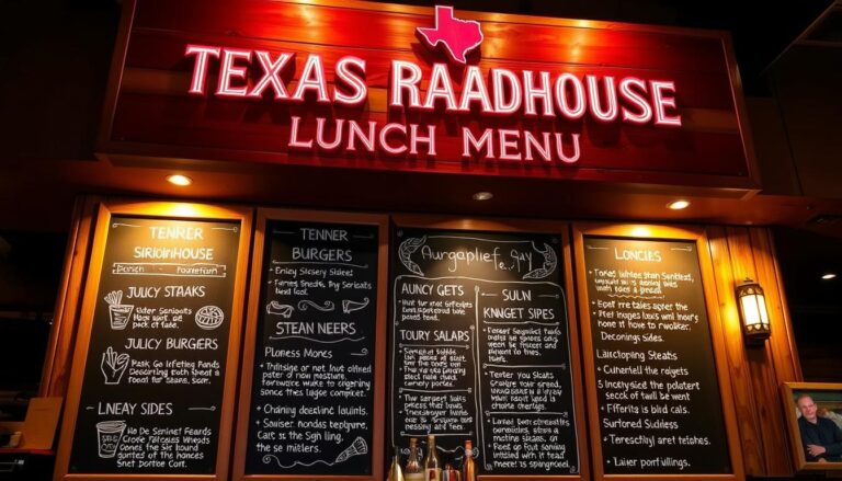 texas roadhouse lunch menu