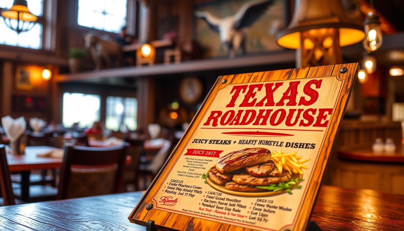 texas roadhouse menu