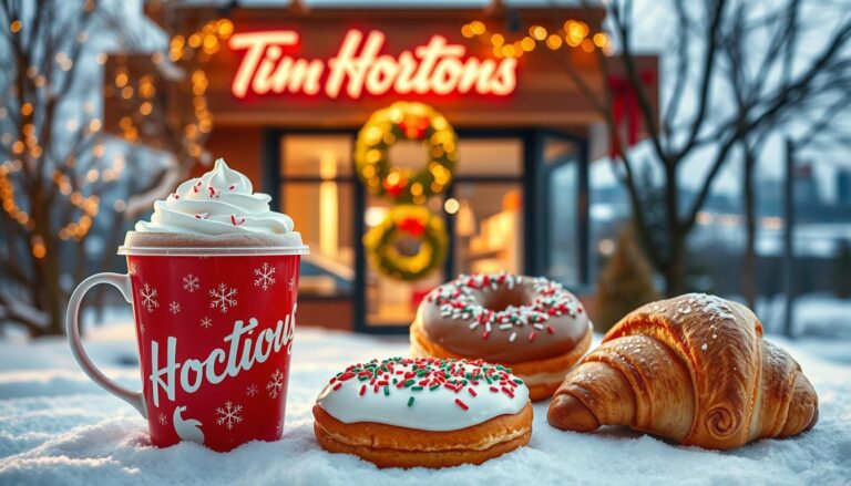 tim hortons holiday menu